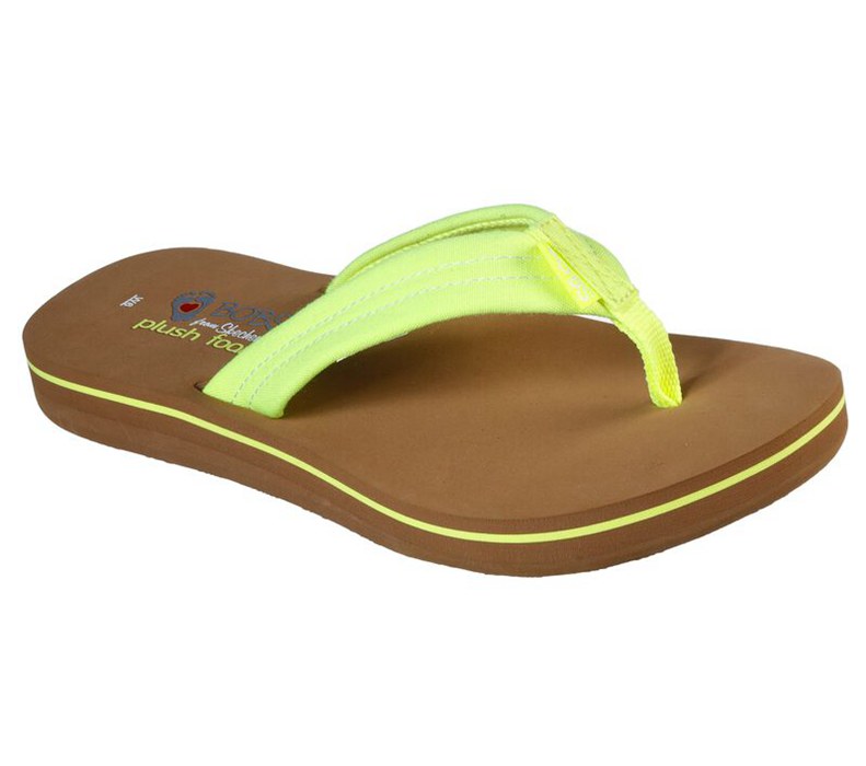 Skechers Dam Gula Flip Flop - Bobs Sunset - Neon Sommar - Sverige (ONKIE-9603)